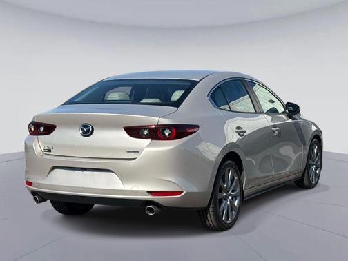 Machine Gray Metallic 2025 Mazda Mazda3 FWD w/Preferred Package