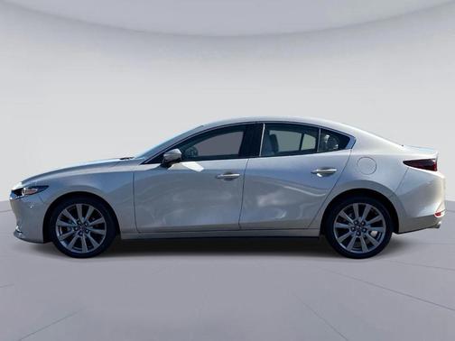 Machine Gray Metallic 2025 Mazda Mazda3 FWD w/Preferred Package