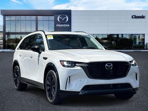 Rhodium White Premium 2026 Mazda CX-90 3.3 Turbo S Premium Sport