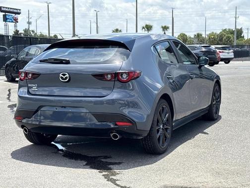 Polymetal Gray Metallic 2026 Mazda Mazda3 Carbon Edition