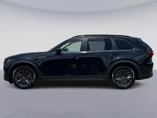 Jet Black Mica 2025 Mazda CX-70 3.3 Turbo Preferred Package