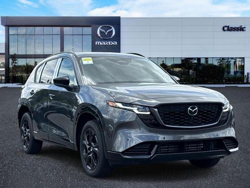 Machine Gray Metallic 2026 Mazda CX-5 Premium Plus