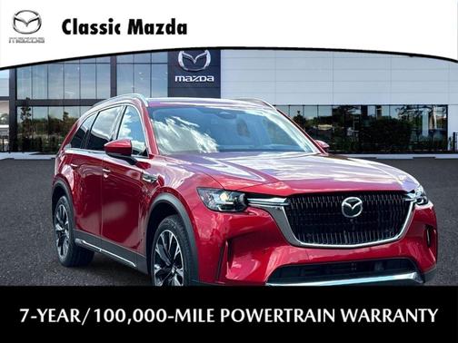 Soul Red Crystal Metallic 2024 Mazda CX-90 PHEV Premium Plus