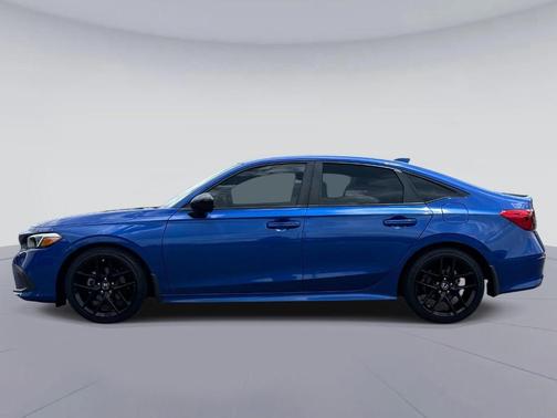 Aegean Blue Metallic 2022 Honda Civic Sport