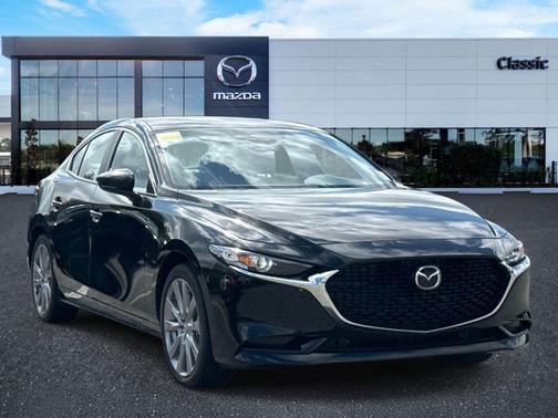 Jet Black Mica 2026 Mazda Mazda3 FWD w/Preferred Package