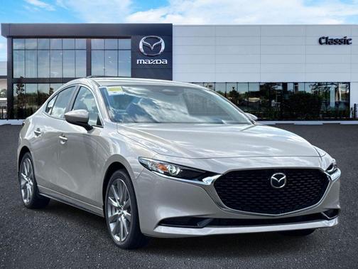 Platinum Quartz Metallic 2026 Mazda Mazda3 FWD w/Preferred Package