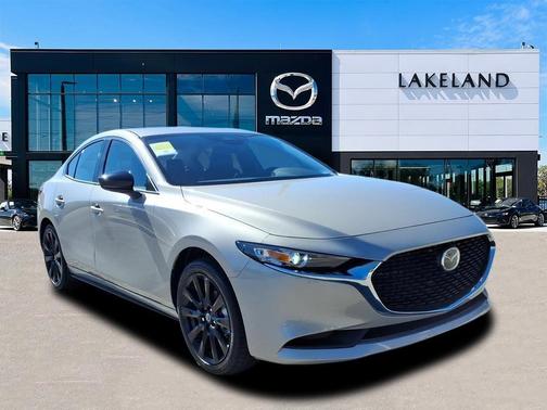 Platinum Quartz Metallic 2026 Mazda Mazda3 FWD w/Select Package