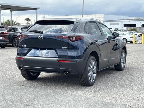 Deep Crystal Blue Mica 2026 Mazda CX-30 Preferred