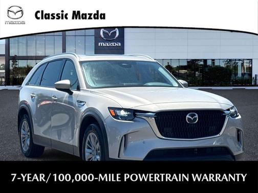 Jet Black Mica 2025 Mazda CX-90 3.3 Turbo Preferred Package