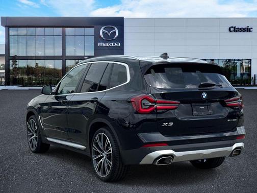 Jet Black 2022 BMW X3 sDrive30i