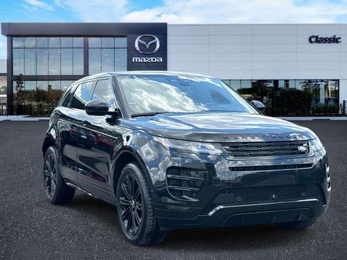 Santorini Black 2025 Land Rover Range Rover Evoque Dynamic SE SUV