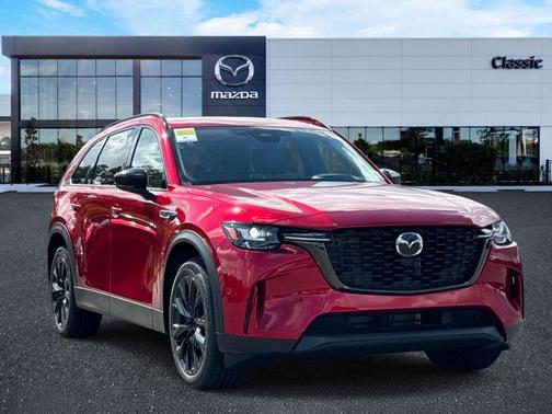 Soul Red Crystal Metallic 2026 Mazda CX-90 PHEV Premium Sport