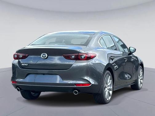 Machine Gray Metallic 2026 Mazda Mazda3 FWD w/Preferred Package