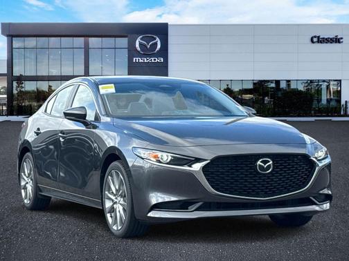 Machine Gray Metallic 2026 Mazda Mazda3 FWD w/Preferred Package