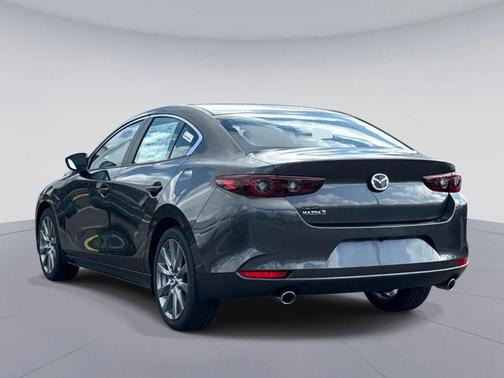 Machine Gray Metallic 2026 Mazda Mazda3 FWD w/Preferred Package