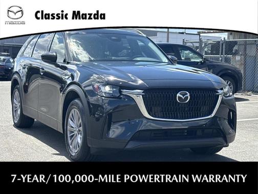 Jet Black Mica 2025 Mazda CX-90 Preferred