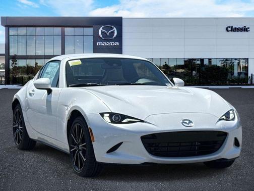 Snowflake White Pearl 2026 Mazda MX-5 Miata Grand Touring