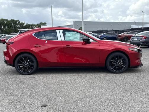 Soul Red Crystal Metallic 2026 Mazda Mazda3 AWD w/Premium Package