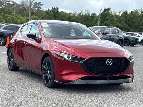 Soul Red Crystal Metallic 2026 Mazda Mazda3 AWD w/Premium Package