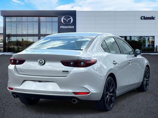 Platinum Quartz Metallic 2024 Mazda Mazda3 FWD w/Select Package