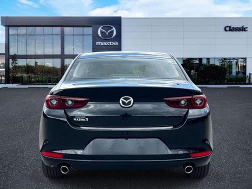 Jet Black Mica 2026 Mazda Mazda3 FWD w/Preferred Package