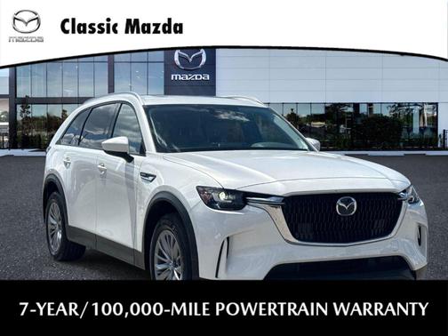 Rhodium White Metallic 2024 Mazda CX-90 PHEV Preferred