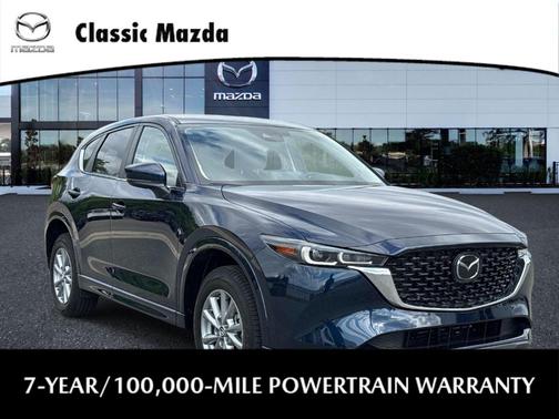 Deep Crystal Blue Mica 2025 Mazda CX-5 2.5 S Select Package