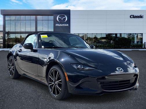 Jet Black Mica 2026 Mazda MX-5 Miata Grand Touring