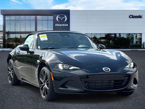 Jet Black Mica 2026 Mazda MX-5 Miata Grand Touring