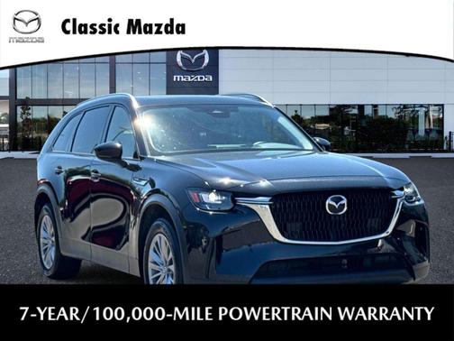 Jet Black Mica 2025 Mazda CX-90 Preferred