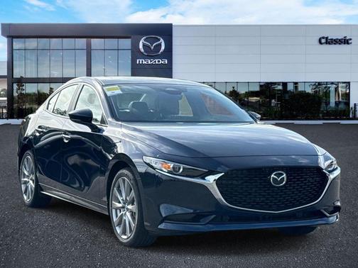 Deep Crystal Blue Mica 2026 Mazda Mazda3 FWD w/Preferred Package