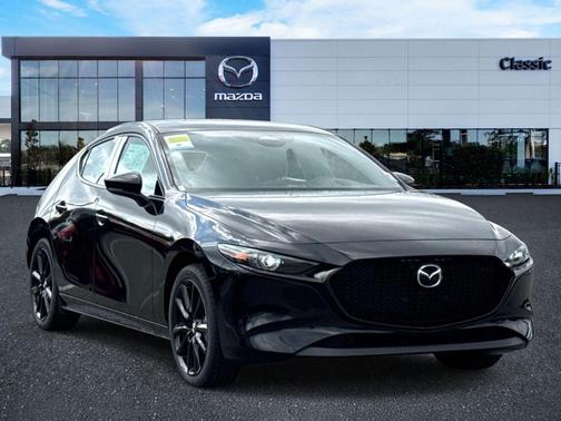 Jet Black Mica 2026 Mazda Mazda3 FWD w/Premium Package
