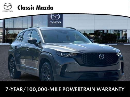 Machine Gray Metallic 2025 Mazda CX-50 Hybrid Premium Package