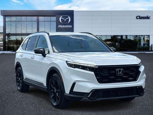 Platinum White Pearl 2023 Honda CR-V Hybrid Sport
