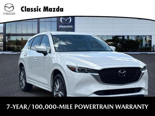 Rhodium White Metallic 2025 Mazda CX-5 2.5 S Premium Plus Package