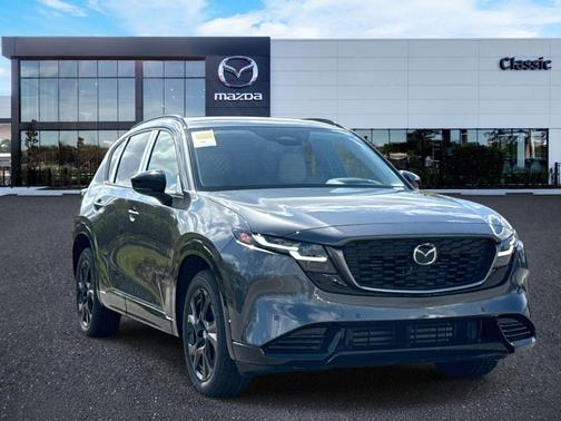 Machine Gray Metallic 2026 Mazda CX-5 Premium Plus