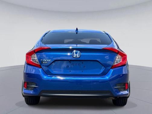 Aegean Blue Metallic 2017 Honda Civic EX