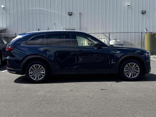 Deep Crystal Blue Mica 2025 Mazda CX-90 Preferred
