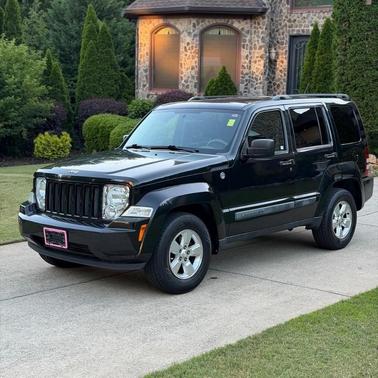 Black 2010 Jeep Liberty Sport