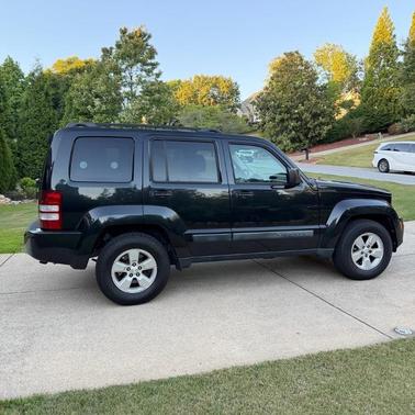 Black 2010 Jeep Liberty Sport