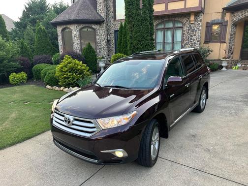 Red 2012 Toyota Highlander Limited