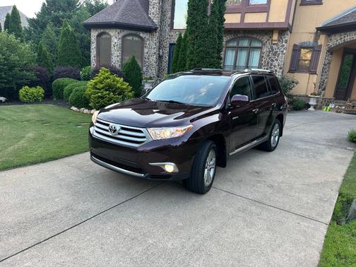 Red 2012 Toyota Highlander Limited