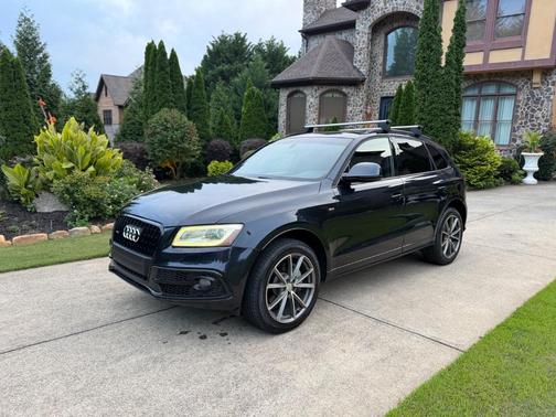 Blue 2015 Audi Q5 3.0 TDI S line quattro Prestige