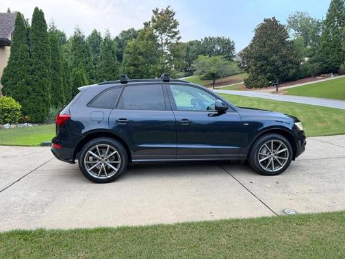 Blue 2015 Audi Q5 3.0 TDI S line quattro Prestige
