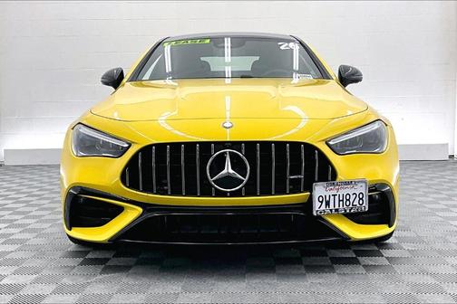 Sun Yellow 2026 Mercedes-Benz AMG CLE 53 Base
