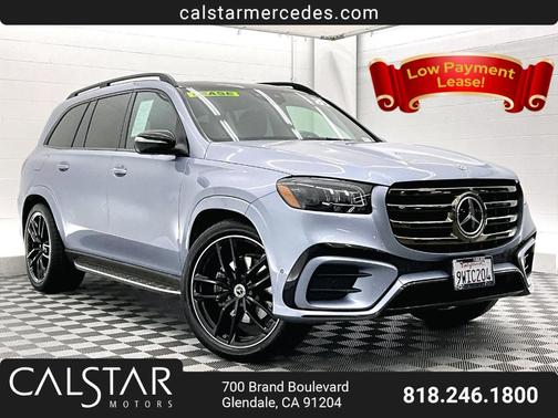 Light Blue 2026 Mercedes-Benz GLS 450 4MATIC