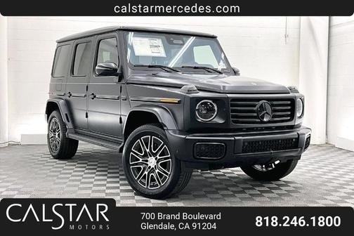 Midnight Black 2026 Mercedes-Benz G-Class 4MATIC