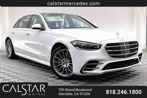 Moonlight White 2026 Mercedes-Benz S-Class Base