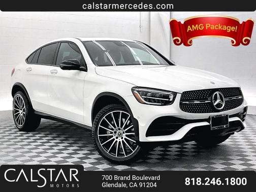 Polar White 2023 Mercedes-Benz GLC 300 4MATIC Coupe
