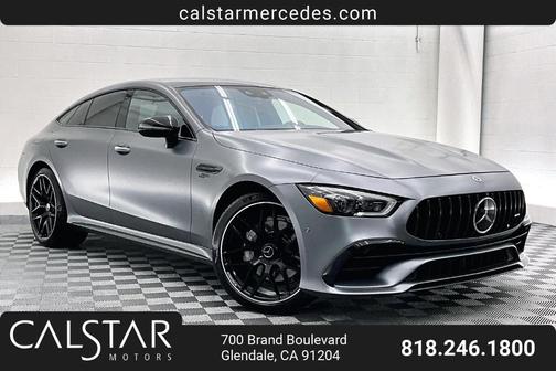 Gray 2022 Mercedes-Benz AMG GT 53 Base